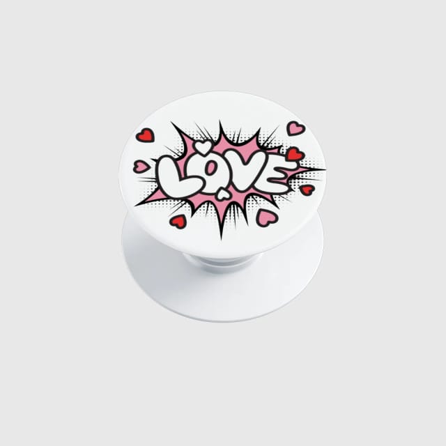 Custom Photo Phone Grip – Irregular & Round Shapes | 5 Premium Materials | 6 Airbag Bases | Personalized Pop Grip for Phones