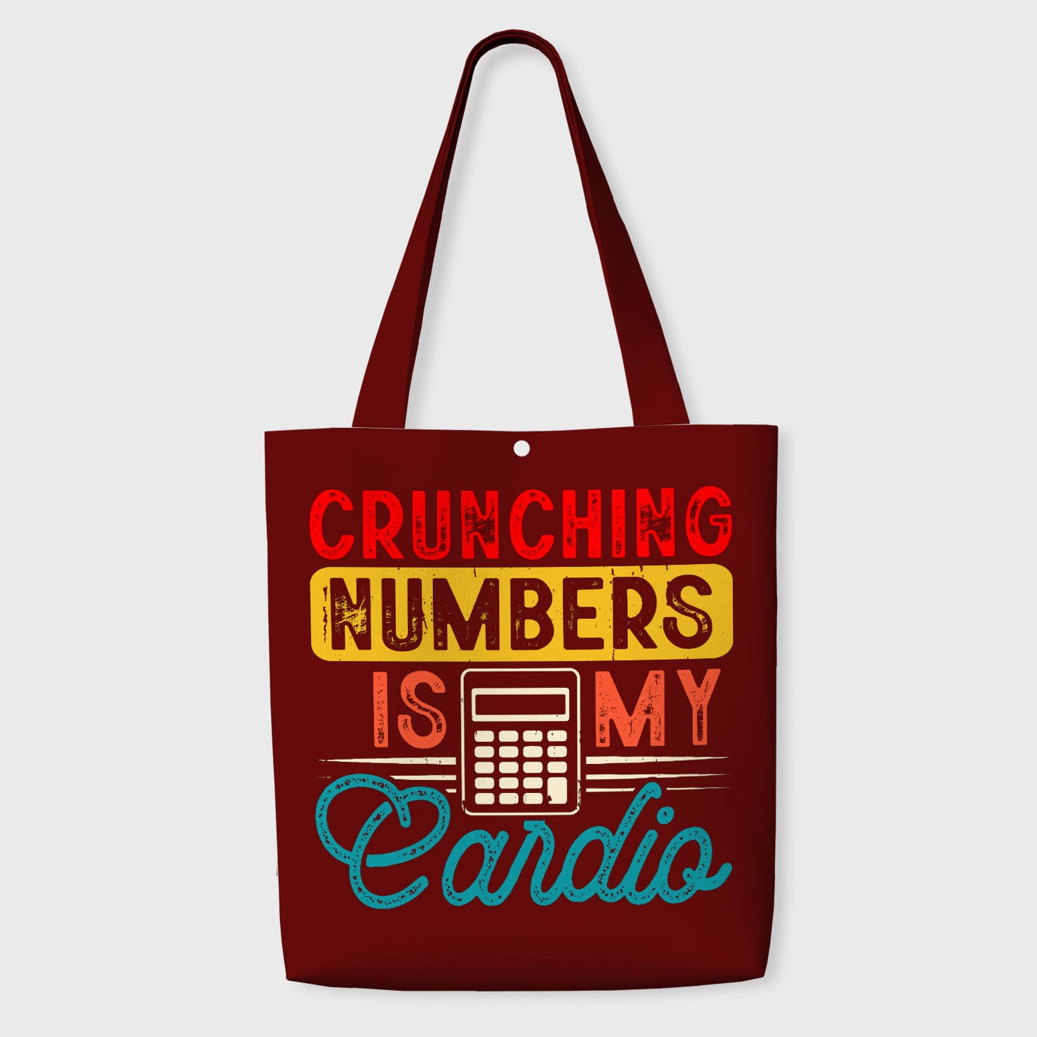 Funny Accountant Quote Tote Bag for Math Lovers Daily Use