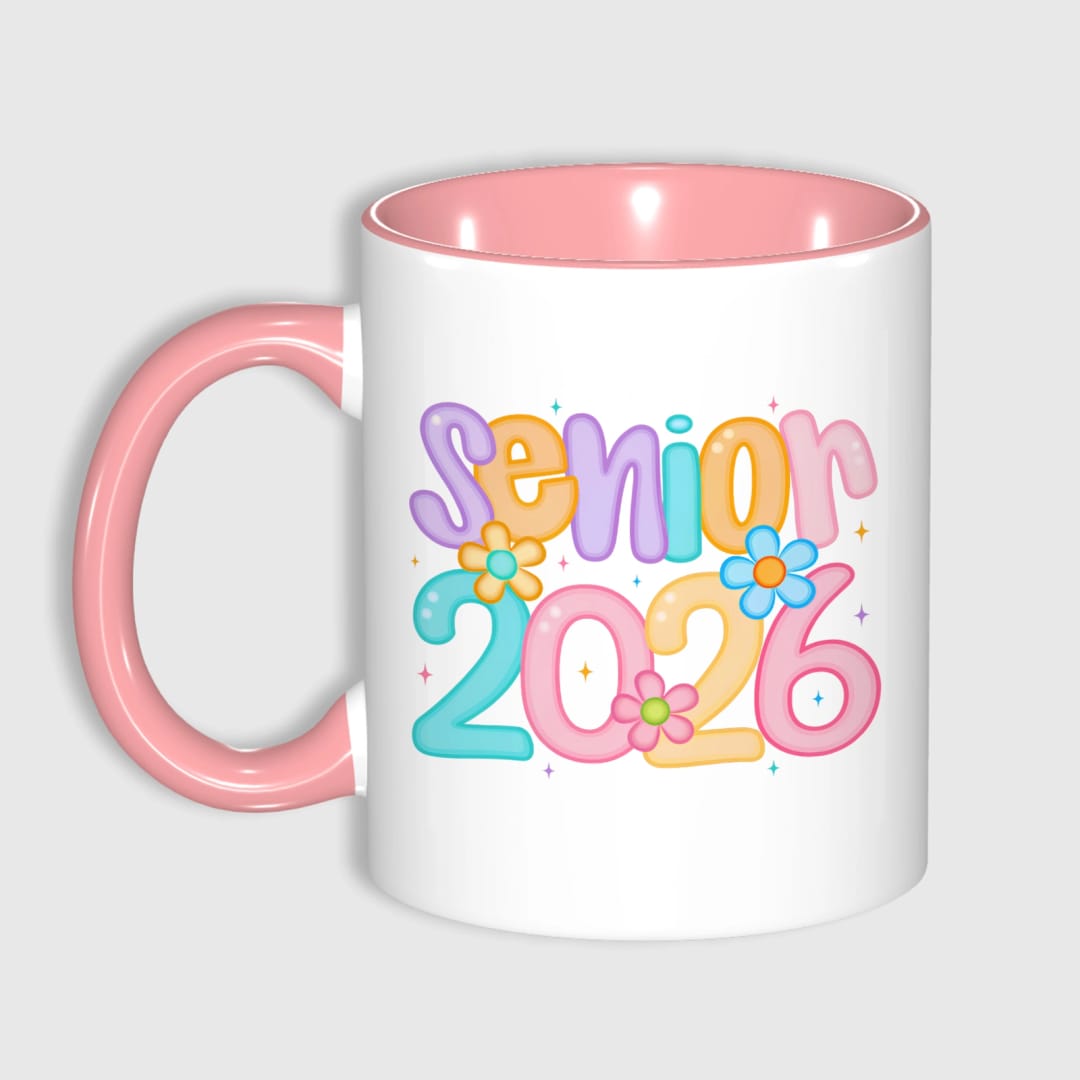 11oz Custom Photo Mug PINK - 1