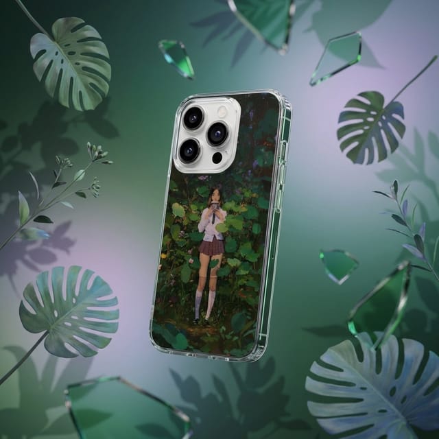 Personalized Dreamy Jungle Girl Magnetic iPhone Case Thoughtful Gift for Art Lovers & Best Friends