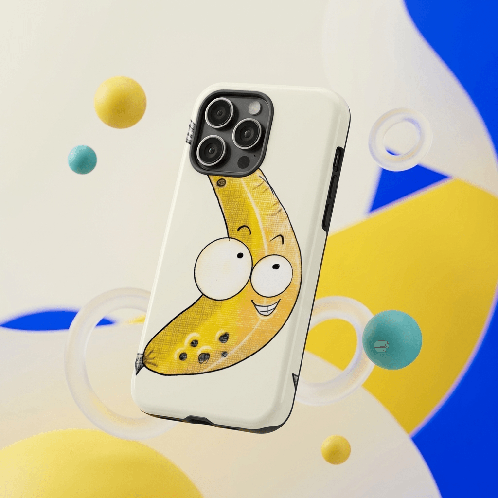 Cute Cartoon Banana Magnetic Phone Case Great for Birthday Gifts & Daily Casual Use
