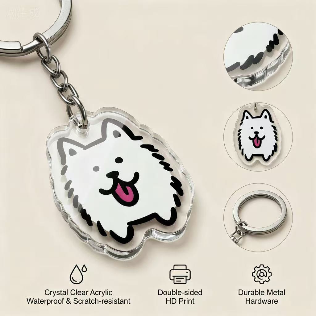 Personalized Acrylic Keychain - Image 4