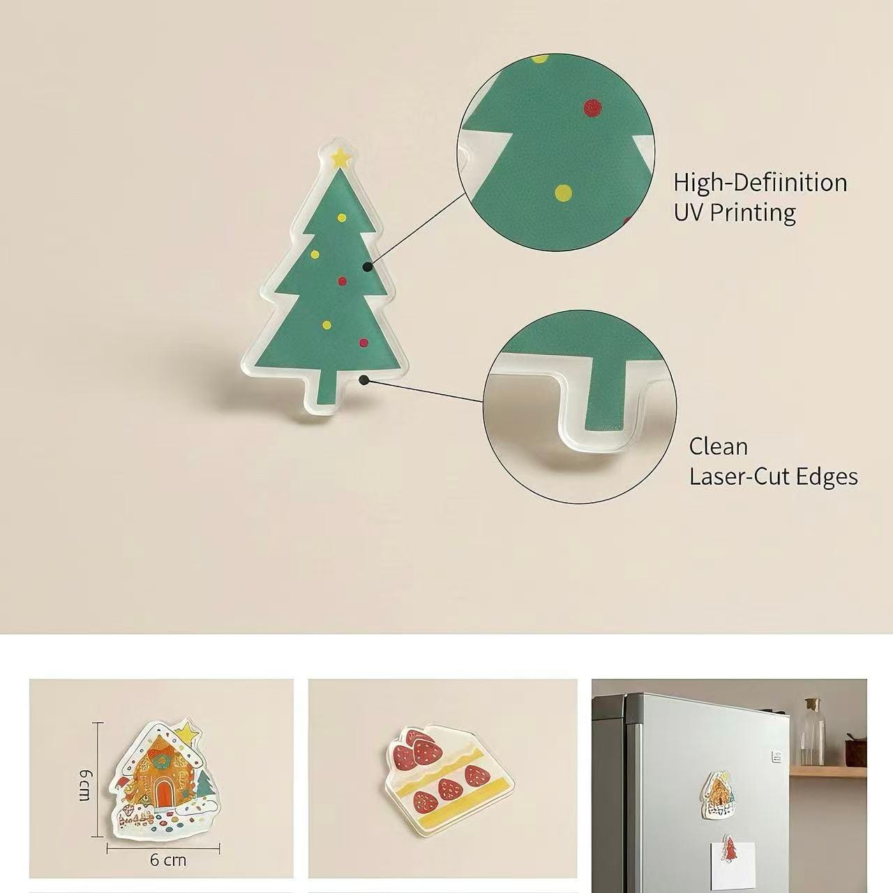 Christmas Refrigerator Magnet - Image 4