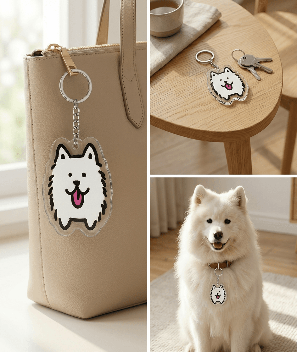 Personalized Acrylic Keychain - Image 2