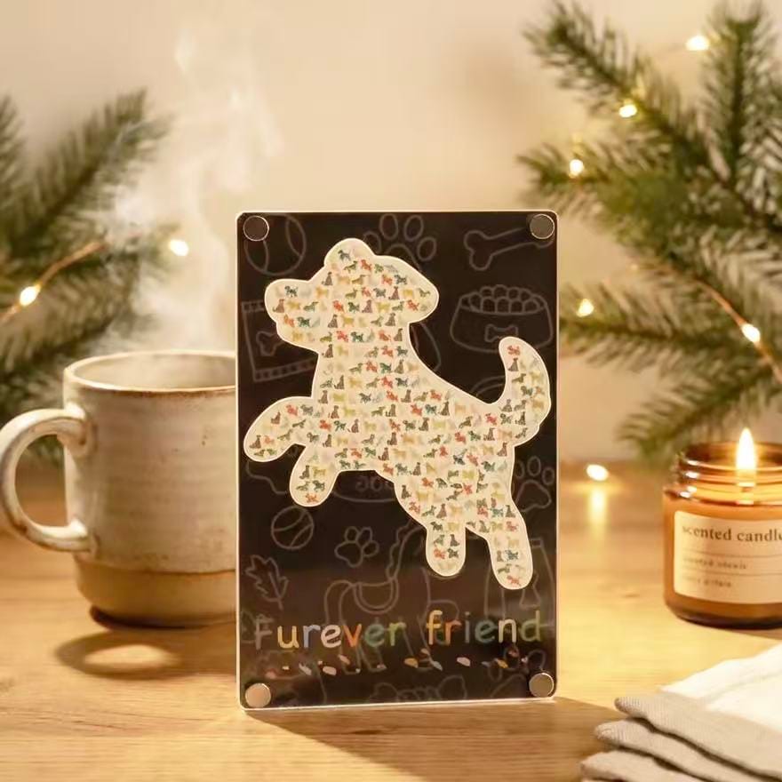 Custom Pet-Shaped Acrylic Puzzle - Image 4