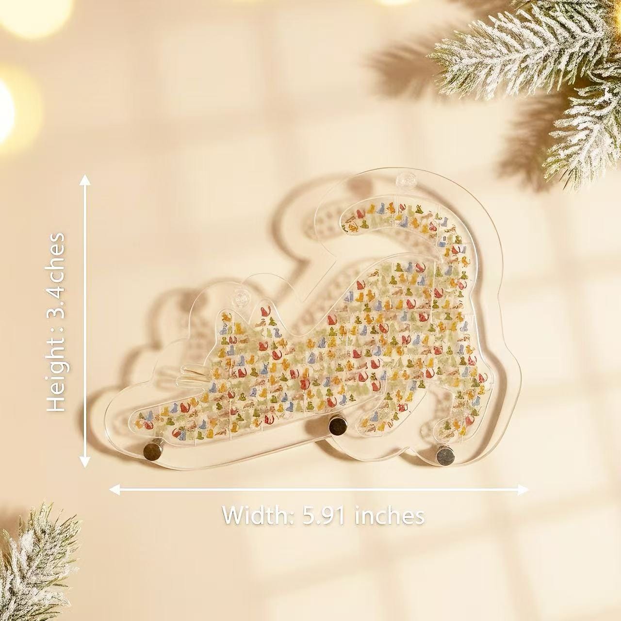 Custom Pet-Shaped Acrylic Puzzle - Image 3