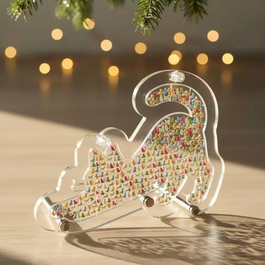 Custom Pet-Shaped Acrylic Puzzle - Image 1