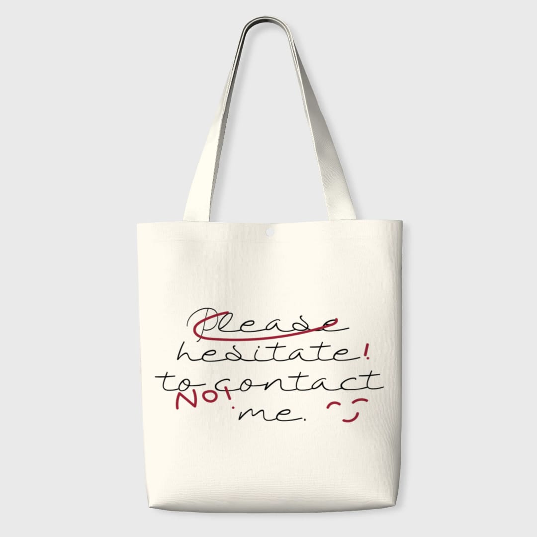 Personalized Canvas Tote Bag – Custom Printed Eco Reusable Bag for Shopping, Books, Work, Everyday Use - 1