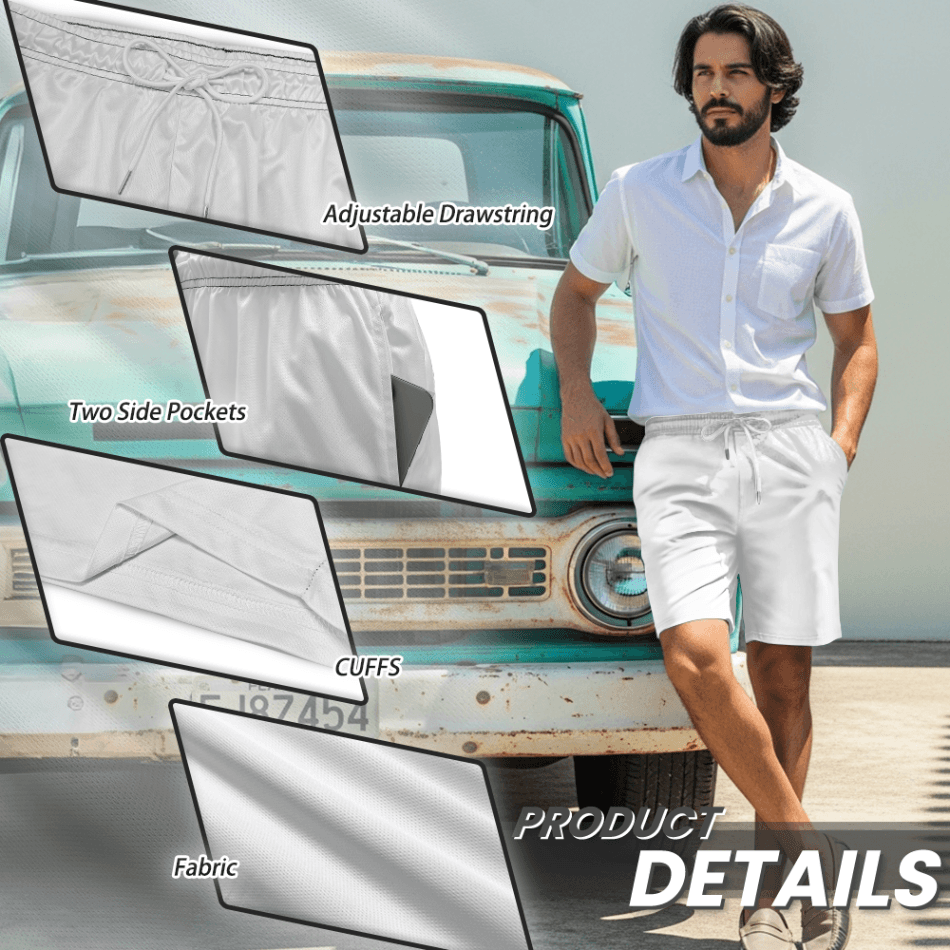 Personalized Beach Shorts - Custom Quick-Dry Polyester Swim Trunks | Perfect Summer Gift - 2