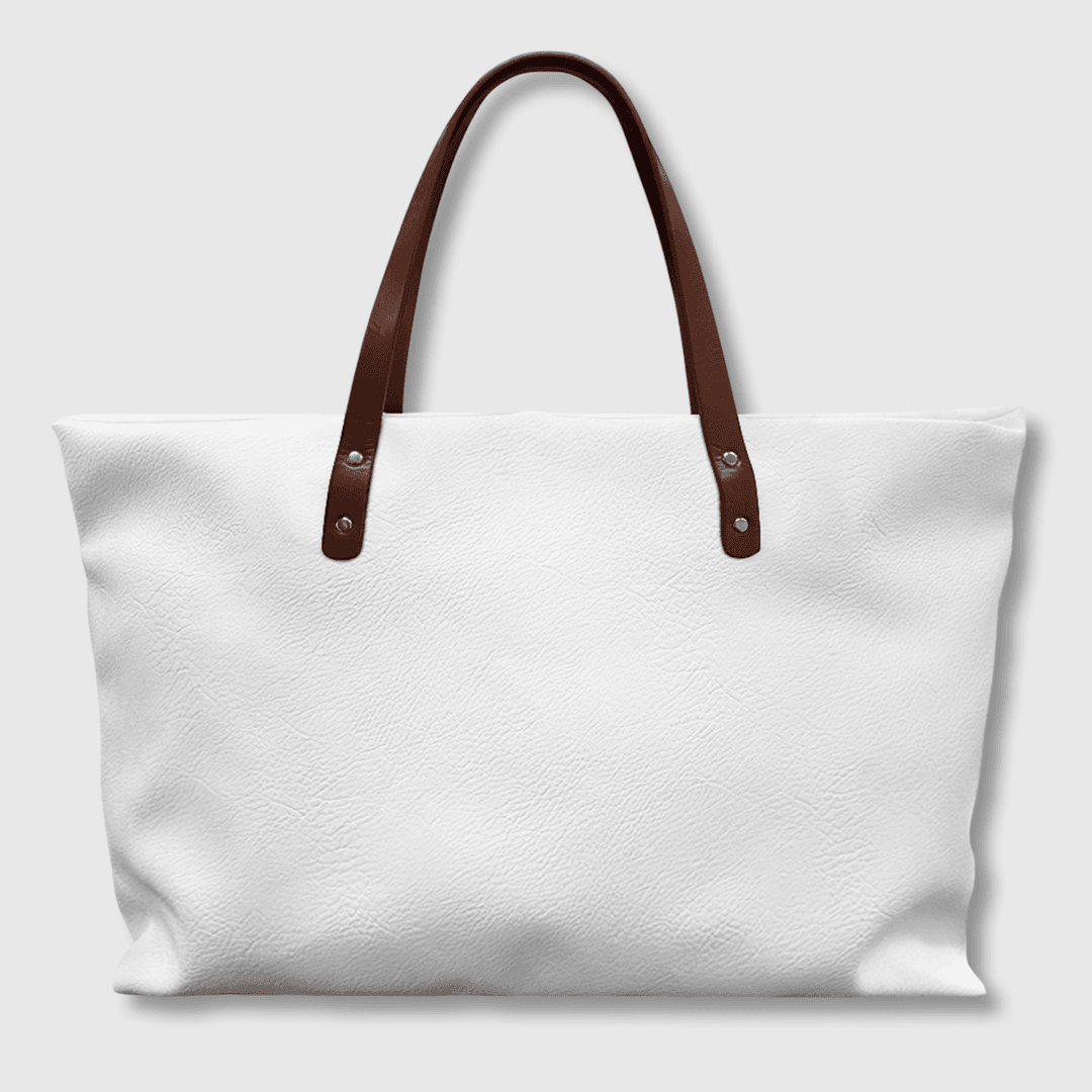 Customizable PU Leather Tote Bag | Your Design with UV Print - 1