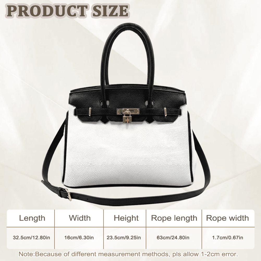 Personalized Women's PU Handbag – Custom Elegant Tote Bag Gift for Her - 2