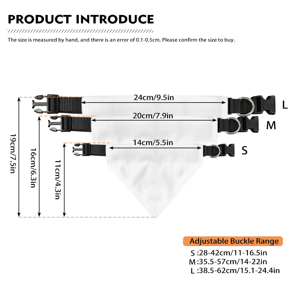 Custom Pet Bandana Bib – Personalized Dog & Cat Bib, Adjustable Tie-Up Pet Bib, Custom Name Pet Accessory Gift - 2