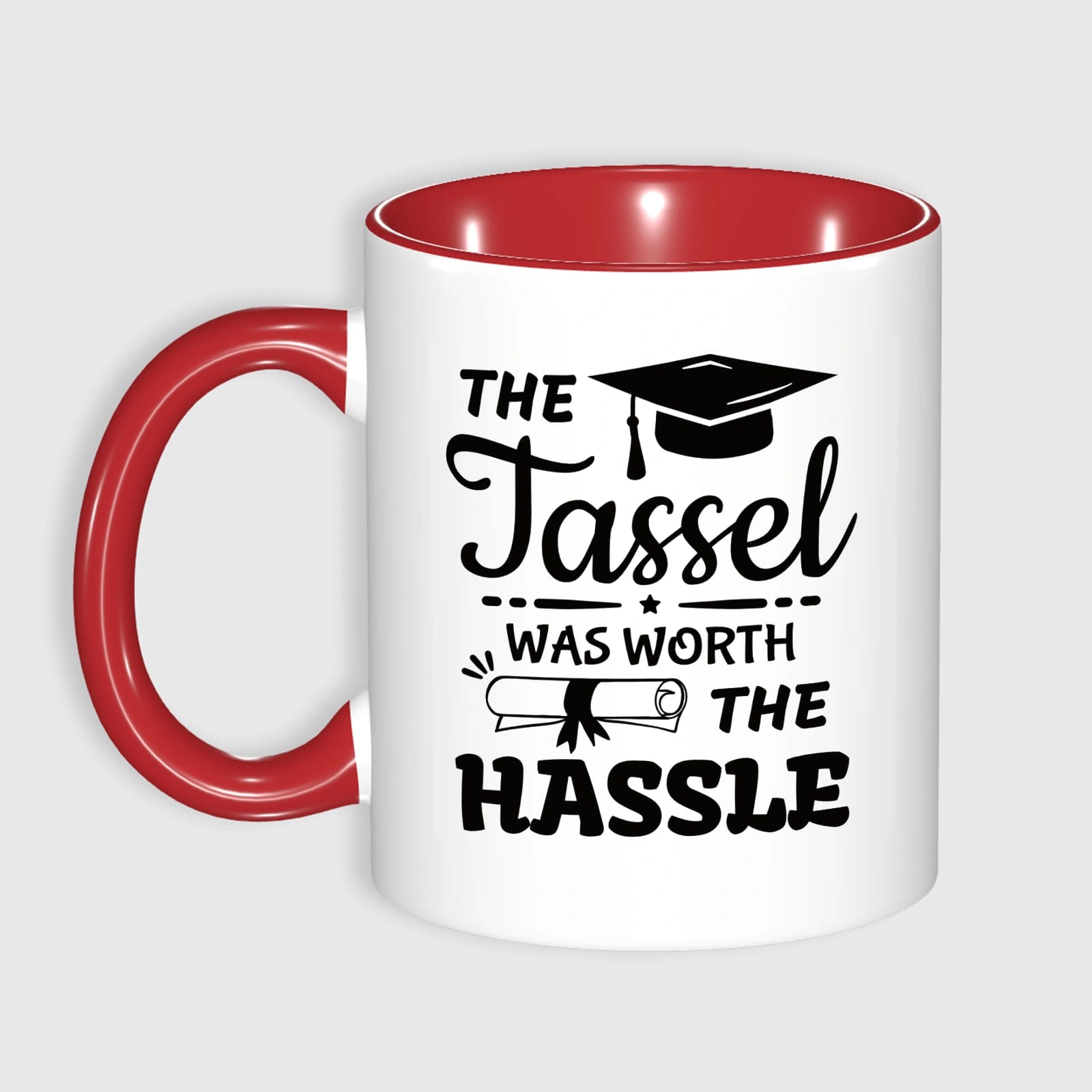 11oz Custom Photo Mug RED