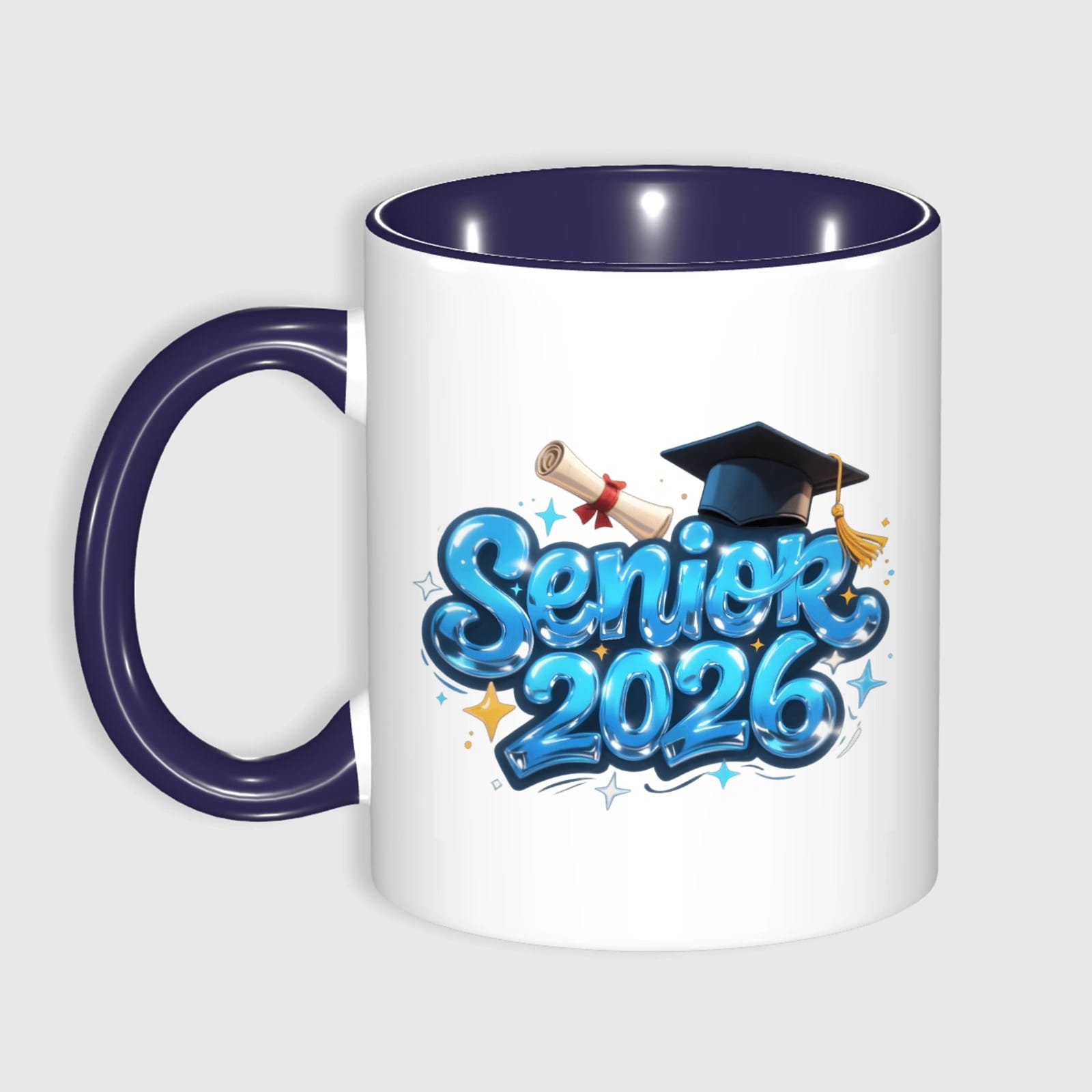 11oz Custom Photo Mug BLUE