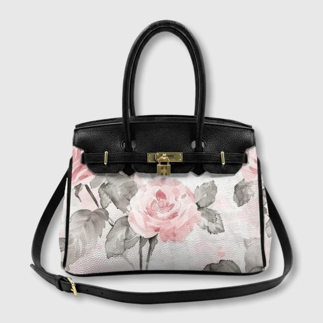 Personalized Women's PU Handbag – Custom Elegant Tote Bag Gift for Her