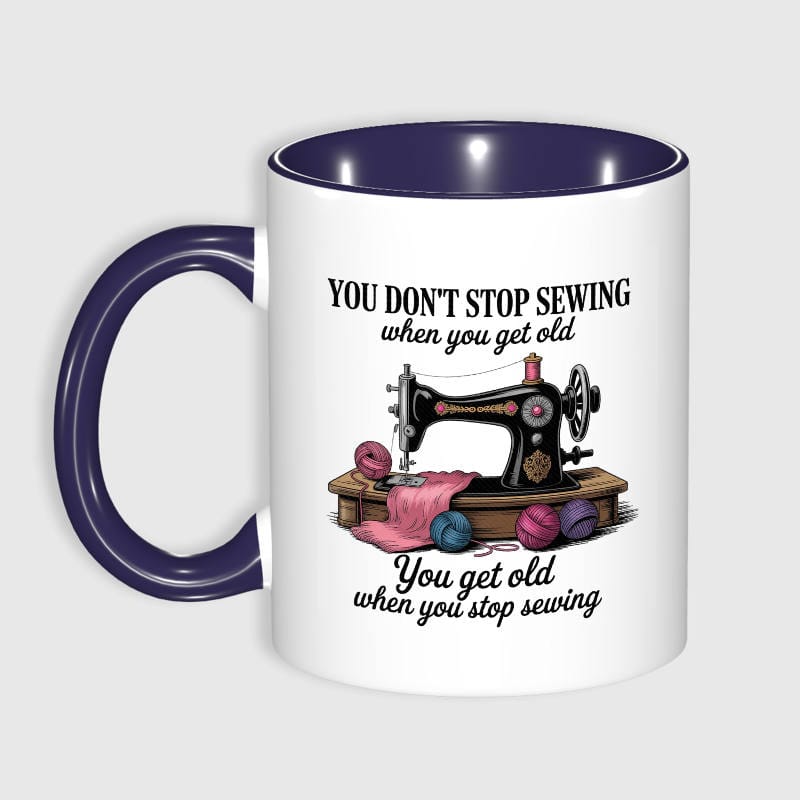 Funny Sewing Quote 11oz Mug for Sewing Lovers Gift