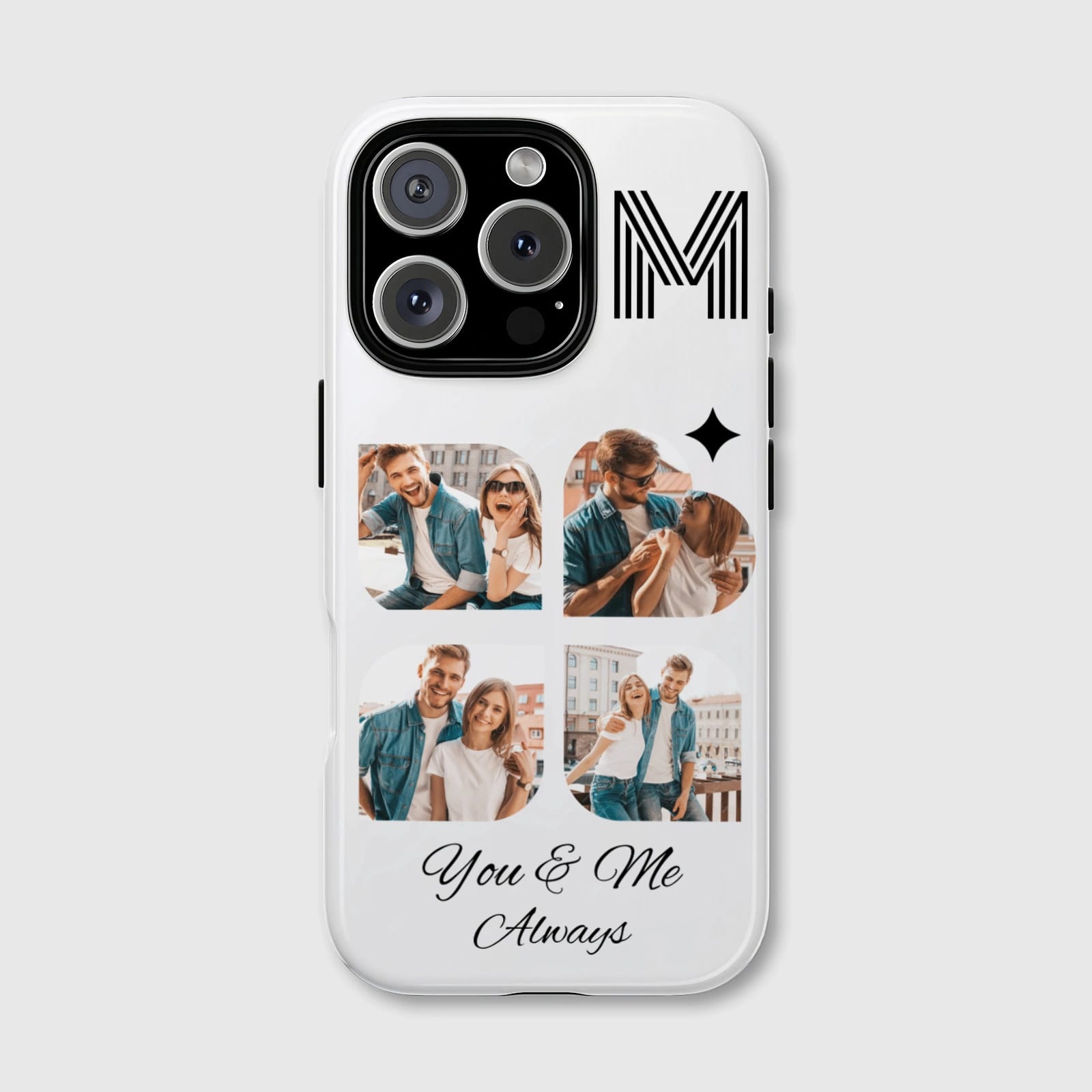 Personalized magnetic phone case with Film Panel for iPhone 15 / 15 Pro / 15 Pro Max / 16 / 16 Pro / 16 Pro Max / 17 / 17 Pro / 17 Pro Max, Matte Anti-Fingerprint Film Texture Cover, Strong MagSafe Compatible, Slim Shockproof Protective Phone Case