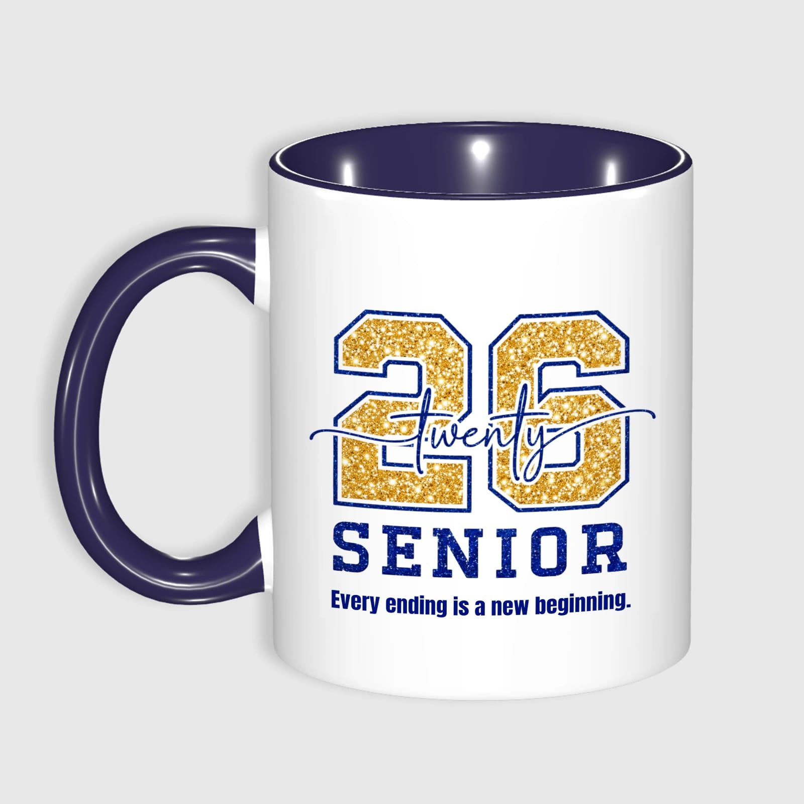 11oz Custom Photo Mug BLUE